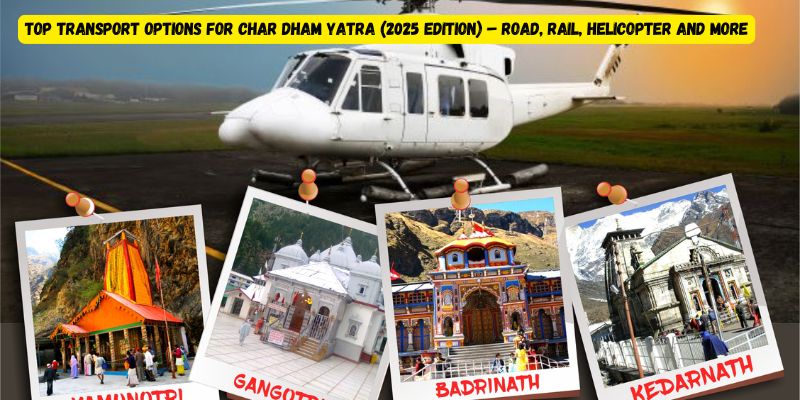 Top Transport Options for Char Dham Yatra (2025 Edition)  Road, Rail, Helicopter and More